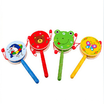 красочные погремушки, барабан,деревянные игрушки для детей 